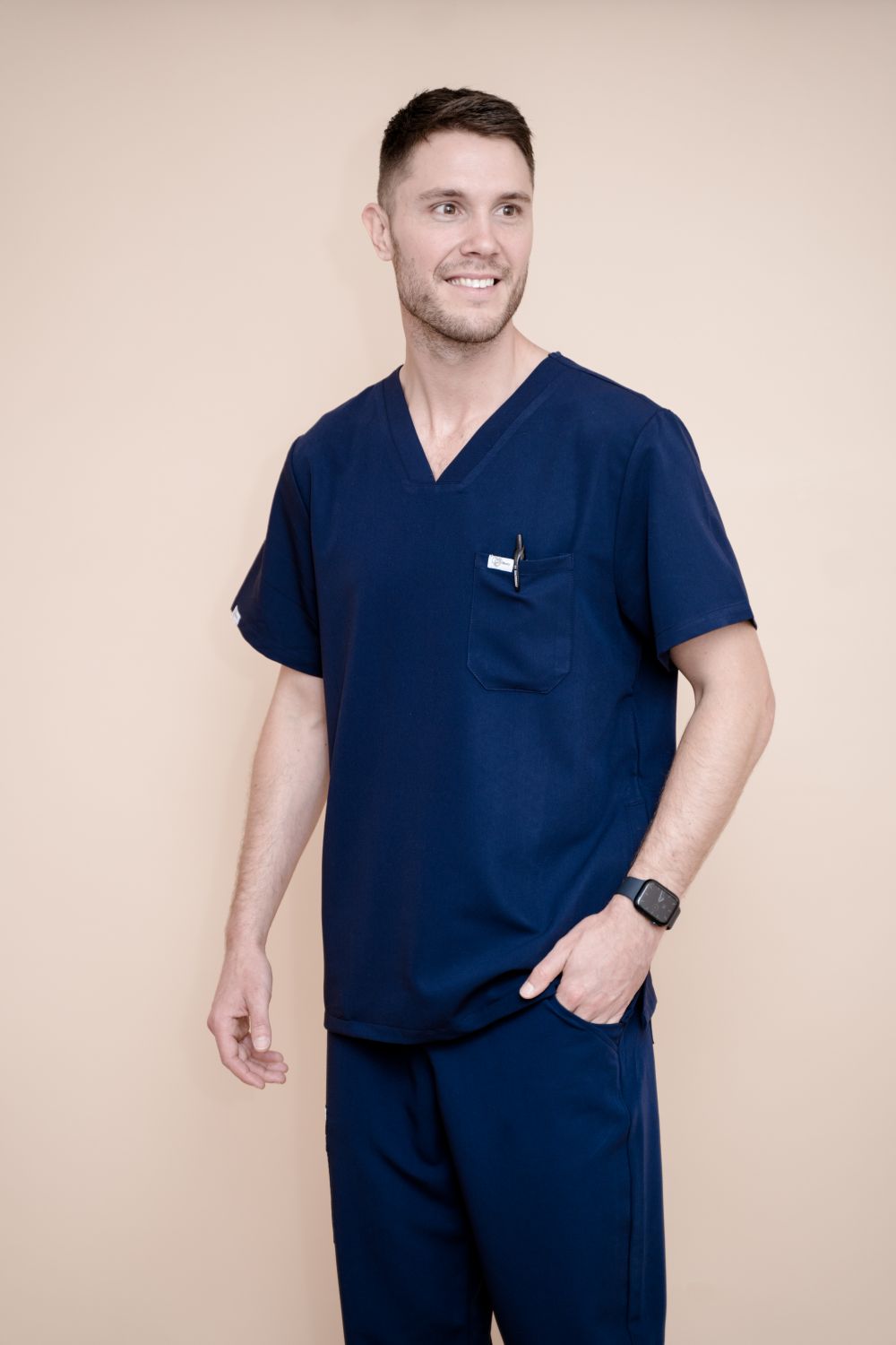 Mercy Scrub Top Men Standard