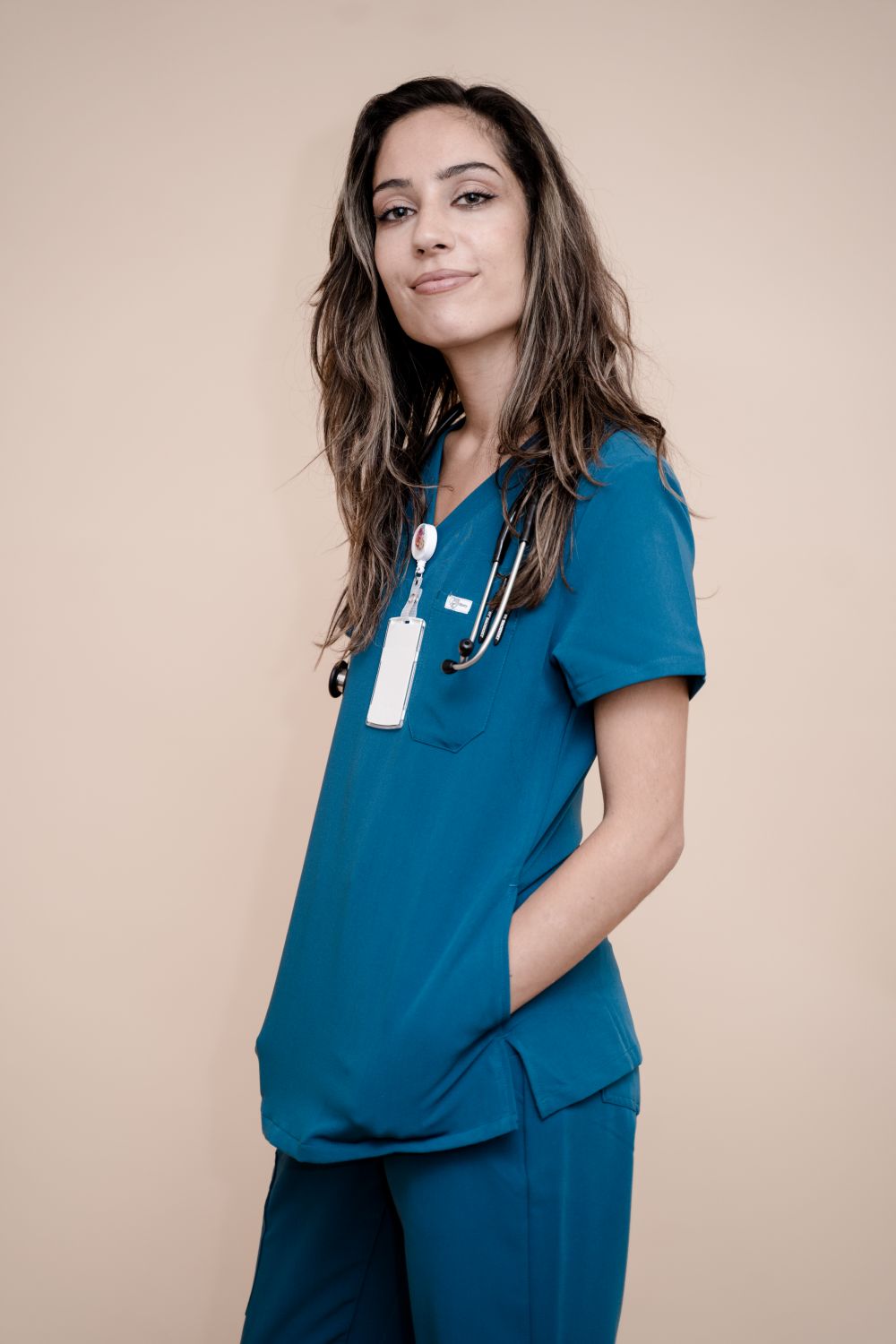 Mercy Scrub Top Women Regular Style