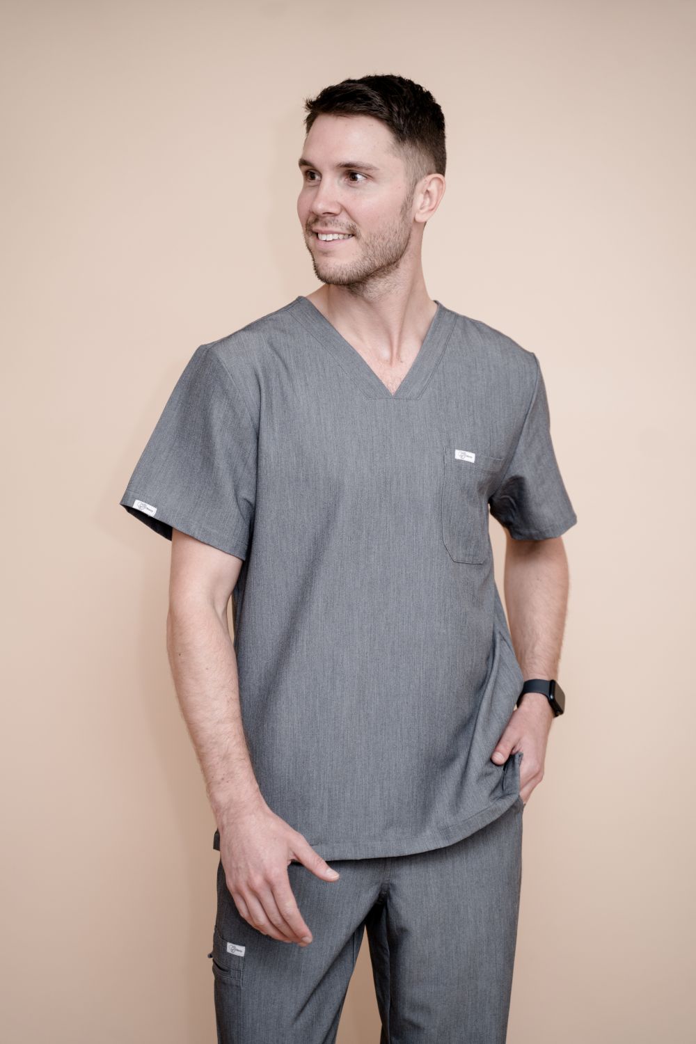 Mercy Scrub Top Men Standard